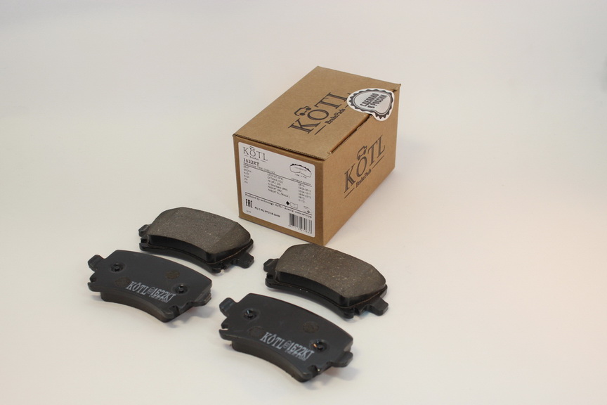 KOTL - Колодки тормозные VOLKSWAGEN TOURAN 03>/CADDY/G5/G6 задние
