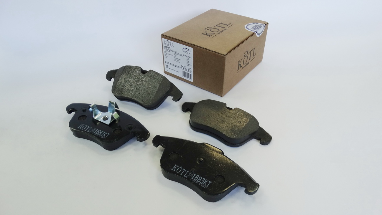 KOTL - Колодки тормозные FORD MONDEO 07>/S-MAX 06>/VOLVO S80 06>/XC