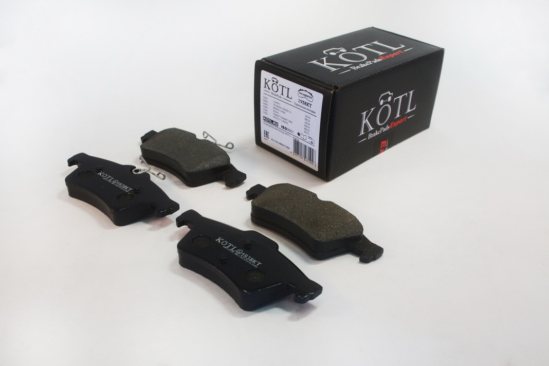 KOTL - Тормозные колодки FORD Focus II 1,4-2,5ST ->02.2011 задние