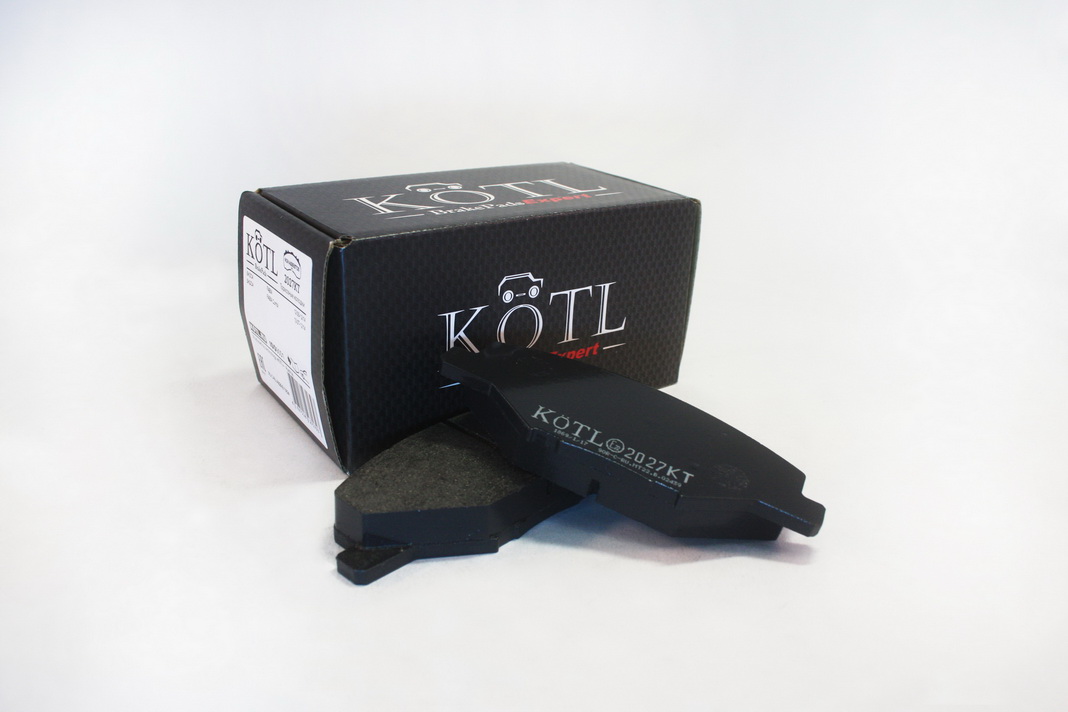 KOTL - Колодки тормозные дисковые передние к-т VW POLO (RUS) 11-/SKODA FABIA 11-