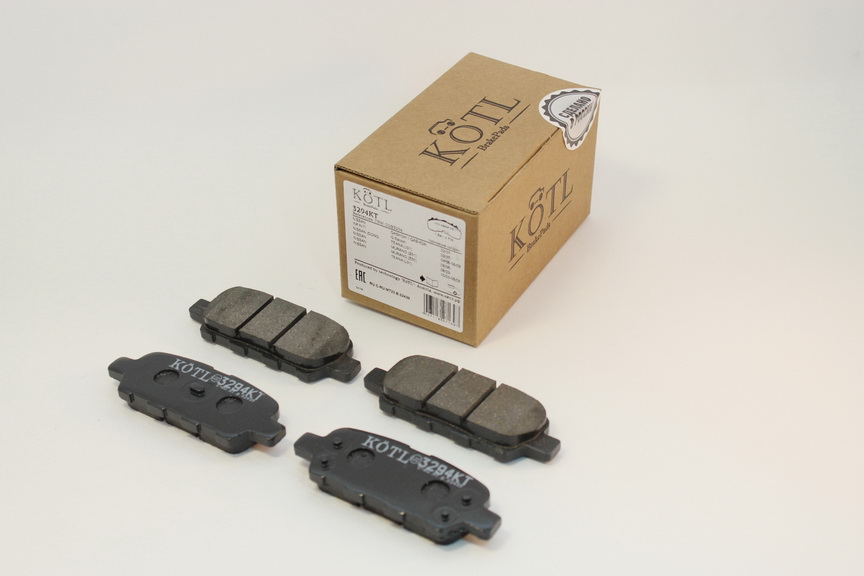 KOTL - Колодки тормозные дисковые задние к-т NISSAN X-TRAIL/QASHQAI/TIIDA/INFINITI FX/R
