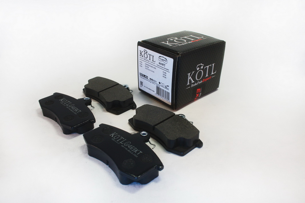 KOTL - Колодки тормозные дисковые передние к-т ВАЗ 2108/2109/21099