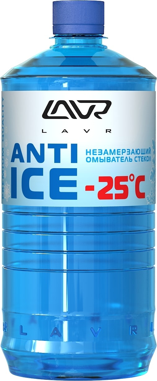 LAVR - Незамерзающий омыватель стекол Anti-ice (-25С) LAVR Anti Ice 1000мл