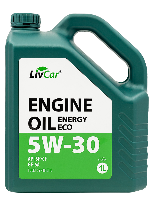  - Масло моторное LivCar Engine Oil ENERGY ECO 5W-30 API SP/CF/GF-6A (4л)