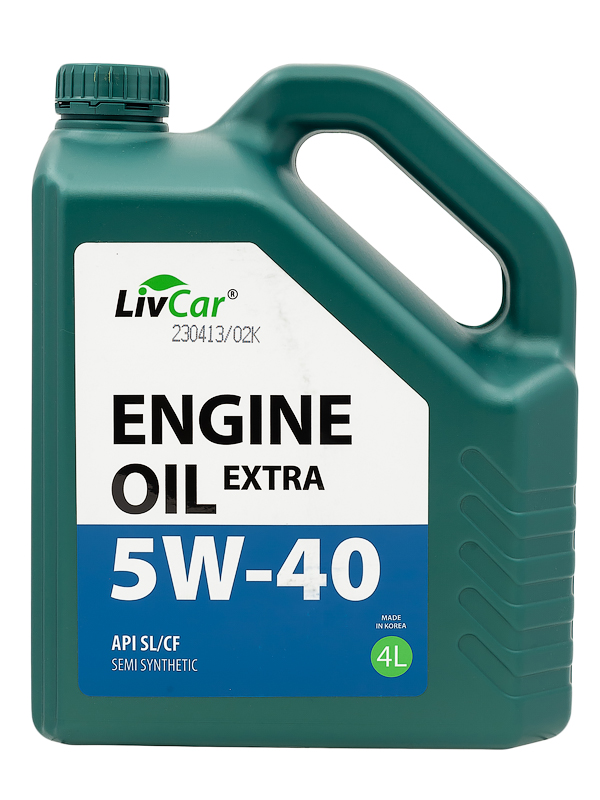 LIVCAR - Масло моторное  LivCar Engine Oil EXTRA 5W-40 API SL/CF (4л)