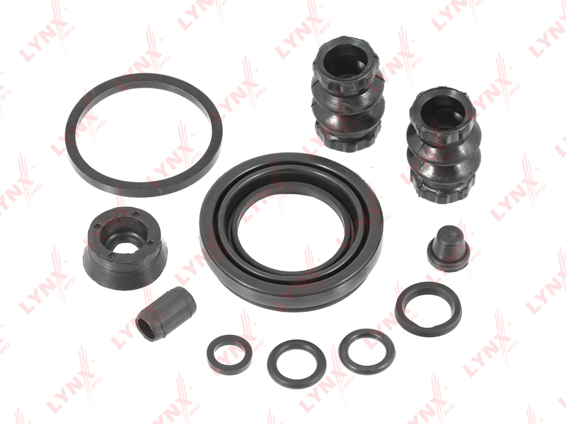 LYNXauto - Ремкомплект тормозного суппорта заднего (для поршня d 38mm, суппорт TRW/Lucas) AUDI A3 96-12 / A4 94-08 / A6 97-05 / Allroad 00-05 / TT 98-10, CITROEN