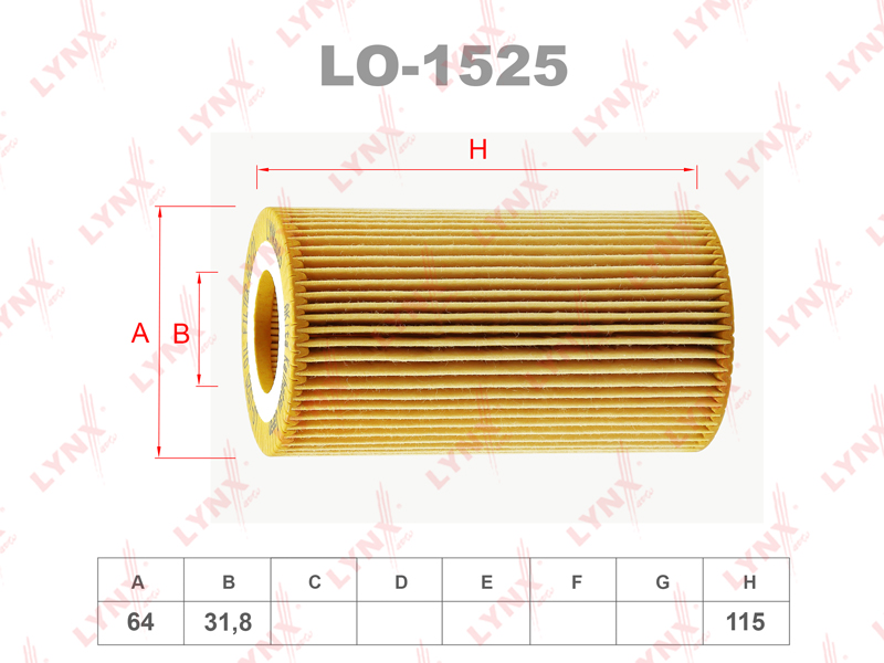 LYNXauto - Фильтр масляный OPEL Astra G 2.0D-2.2TD 98-05 / Frontera B 2.2TD 98> / Omega B 2.0D-2.2TD 97-03 / Vectra B/C 2.0D-2.2TD 96> / Zafira 2.0D-2.2TD 99-05,