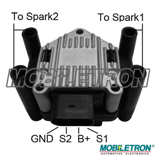 MOBILETRON - Модуль системы зажигания+катушка зажигания (CE-23+IG-B018) Audi, Seat, Skoda, Volkswagen