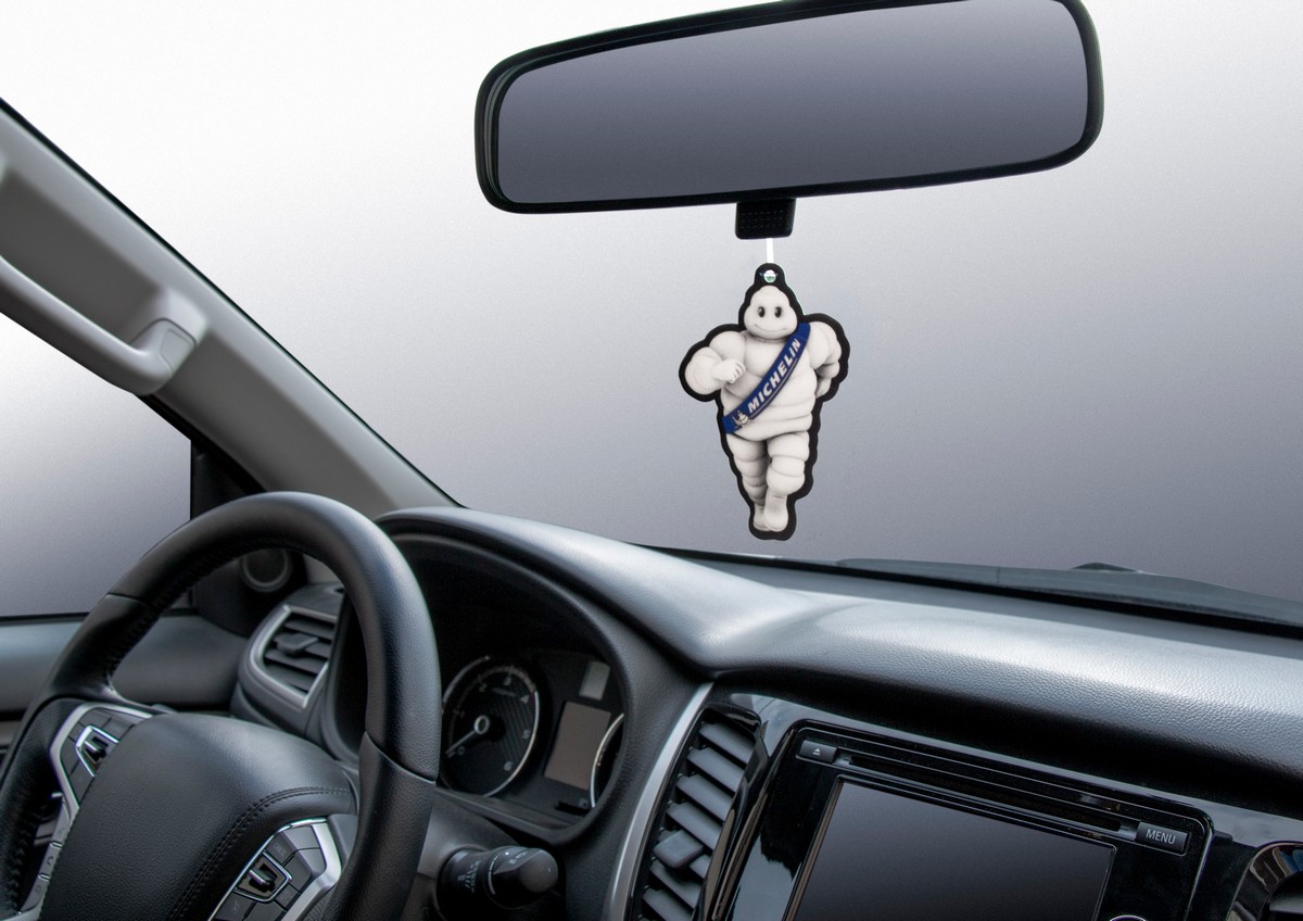 MICHELIN - Ароматизатор воздуха MICHELIN, подвесной, картонный, 2D Premium, 