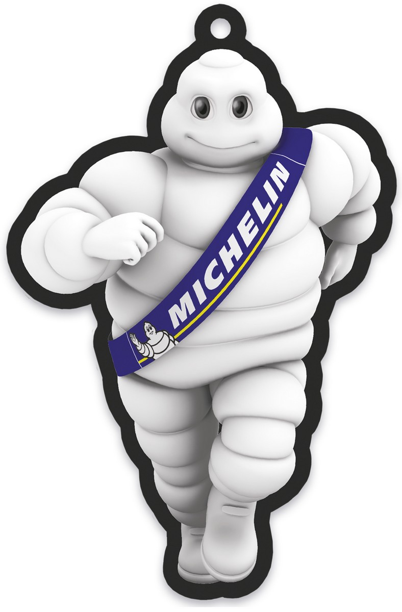 MICHELIN - Ароматизатор воздуха MICHELIN, подвесной, картонный, 2D Premium, 