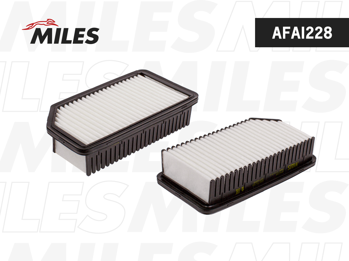 MILES - Фильтр воздушный KIA SOUL/HYUNDAI i20 1.2-1.6 09-