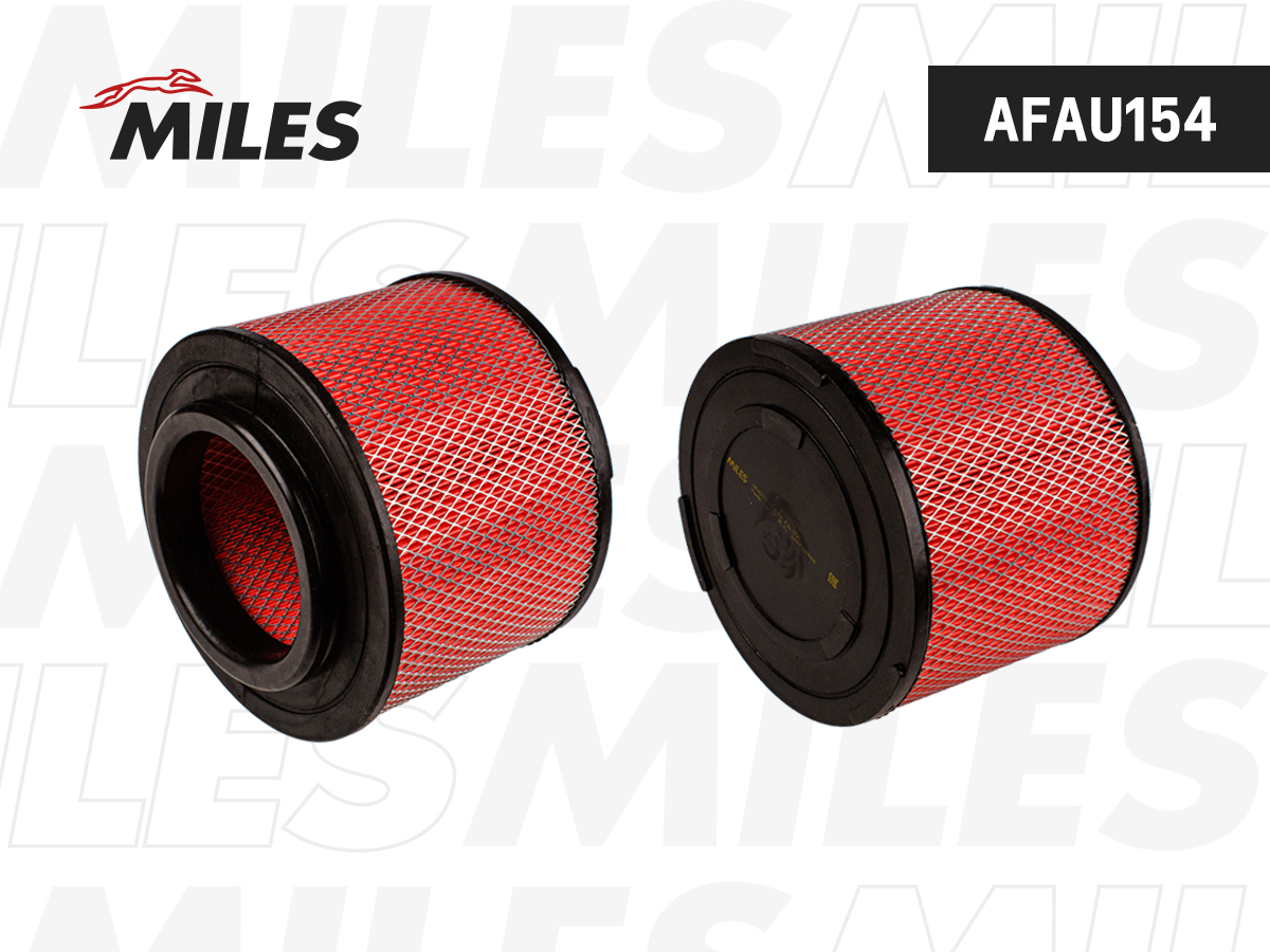MILES - Фильтр воздушный FORD RANGER/MAZDA BT-50/TOYOTA HILUX 2.5D/3.0D 05-