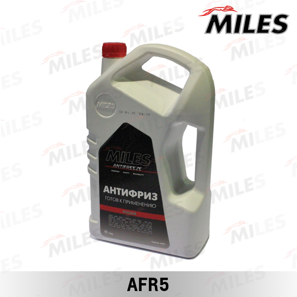 Miles - Антифриз готов к применению G12/G12+ (красный) 4,65л.