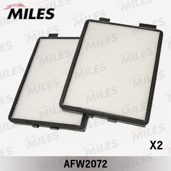 MILES - Фильтр салона BMW E39 (упак.2шт.)