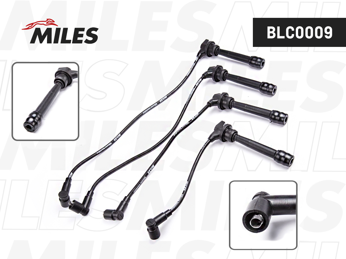 MILES - Высоковольтные провода зажигания HYUNDAI ACCENT/GETZ/MATRIX/VERNA 1.5/1.6 DOHC