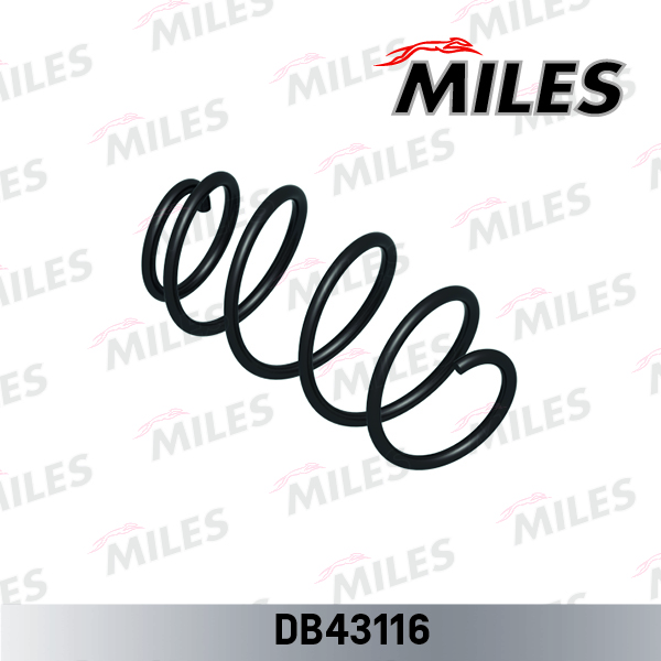 Miles - Пружина подвески SKODA OCTAVIA II 1.4/1.6/1.6FSI 04- передняя