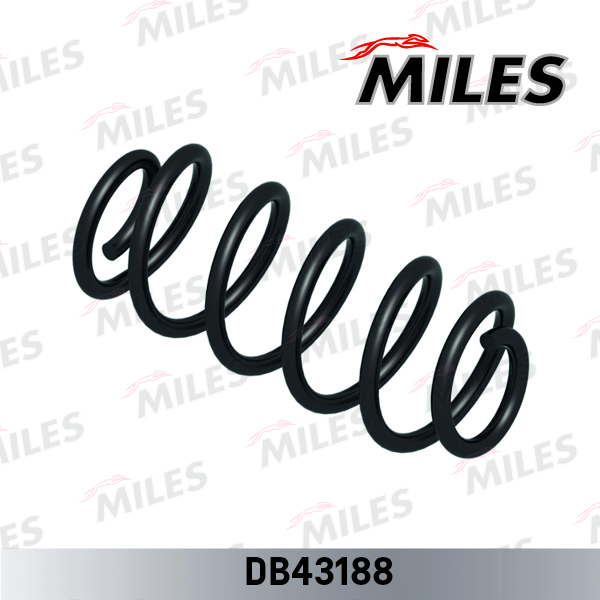 Miles - Пружина подвески VW PASSAT 1.8T/1.9TDI/2.3VR5 00-05 передняя