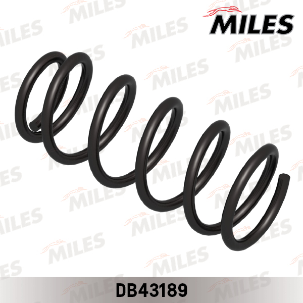 Miles - Пружина подвески NISSAN ALMERA II 1.5/1.8/2.2DI/2.2DCI/1.5DCI 00- задняя