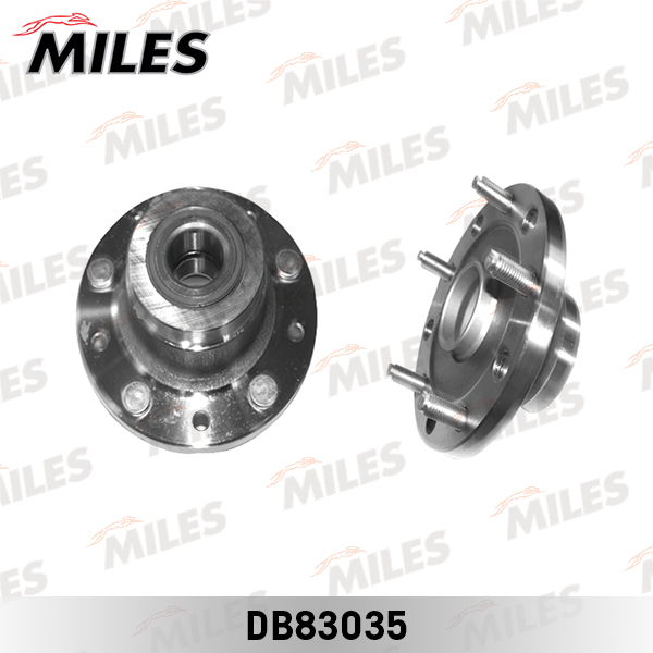 MILES - Ступица с подшипником задняя, FORD TRANSIT 06-  800/1300KG.