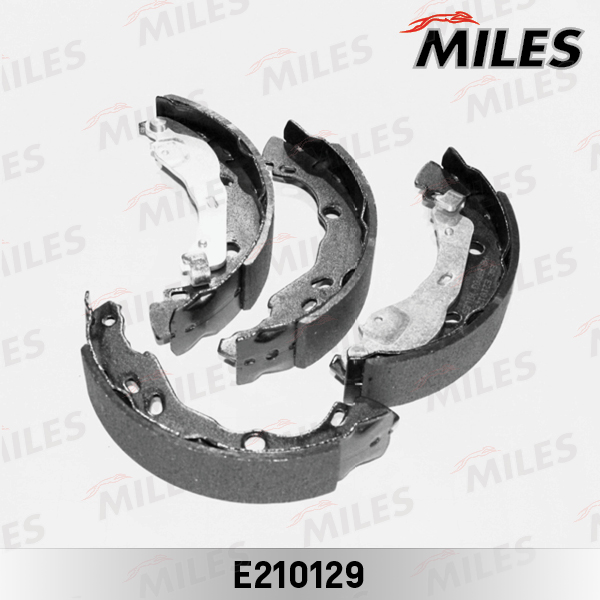 Miles - Колодки торм.бар.RENAULT LOGAN/CLIO/SANDERO (203,2x39) торм.система BOSCH