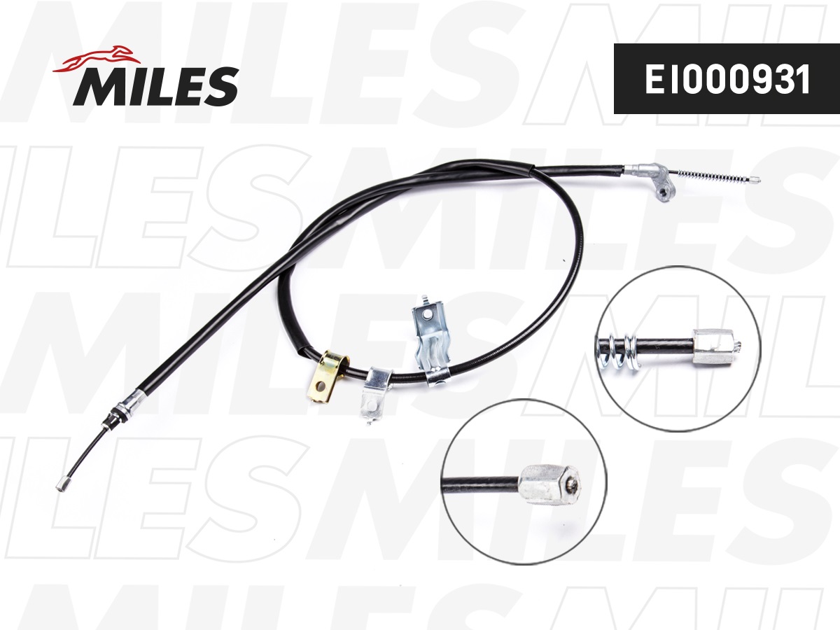 Miles - Трос стояночного тормоза X-TRAIL (T31) правый