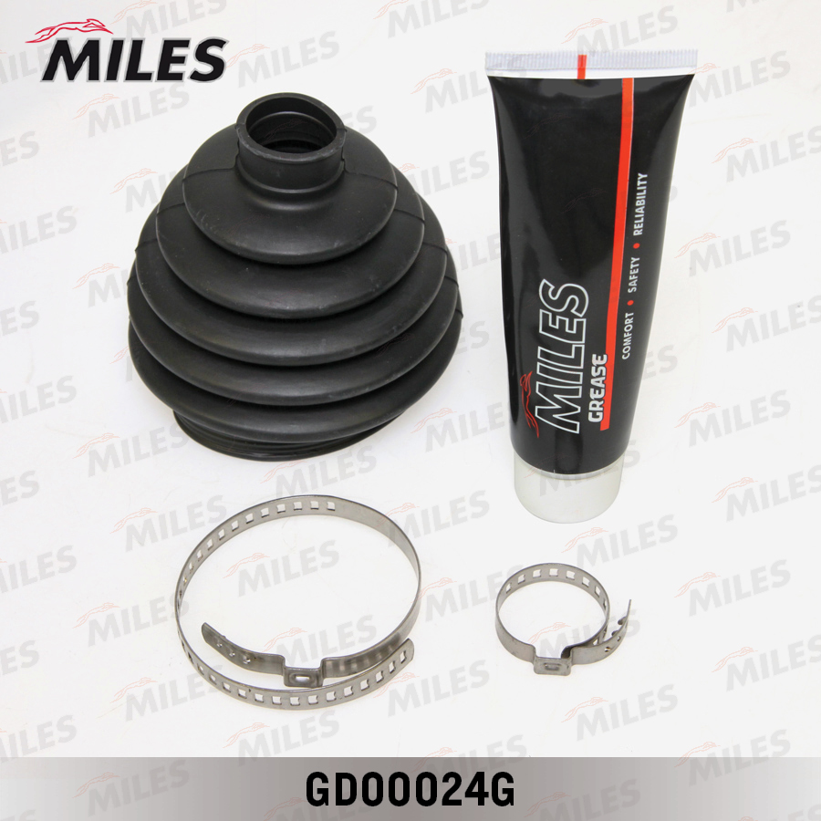 MILES - Пыльник ШРУСа AUDI A3 I-II/VW GOLF III-VII/PASSAT III-VII 1.6-1.9TDI 96-03 нар. (со смазкой)