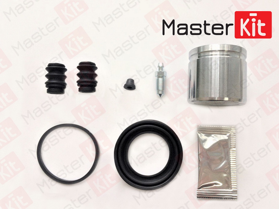 MASTERKIT - Ремкомплект тормозного суппорта+поршень DAEWOO LACETTI 07-03-> , CHEVROLET NUBIRA 07-03->