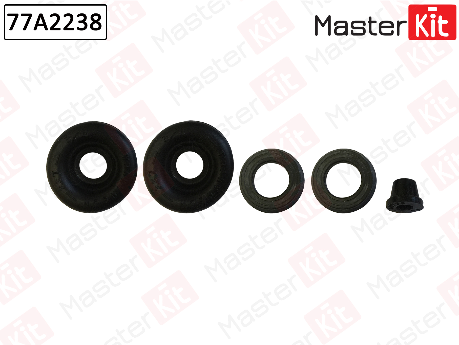 MASTERKIT - 77A2238 Ремкомплект тормозного цилинда Ford FOCUS II (DA_, FFS, DS) 2004 - 2012, Ford TOURNEO CONNE
