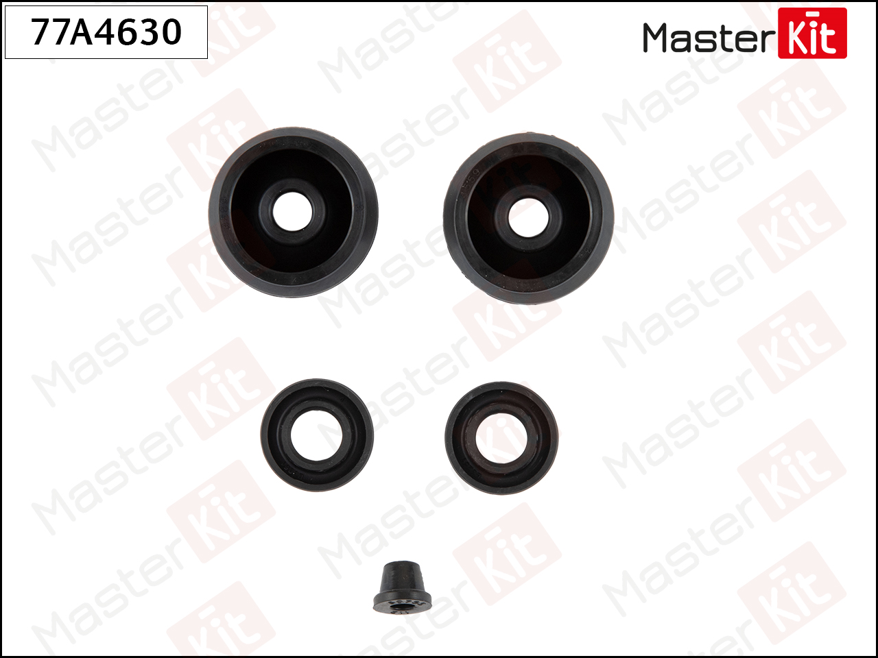 MASTERKIT - 77A4630 Ремкомплект колесного тормозного цилинда задний Mitsubishi L 200 / TRITON (KA_T, KB_T) 2004