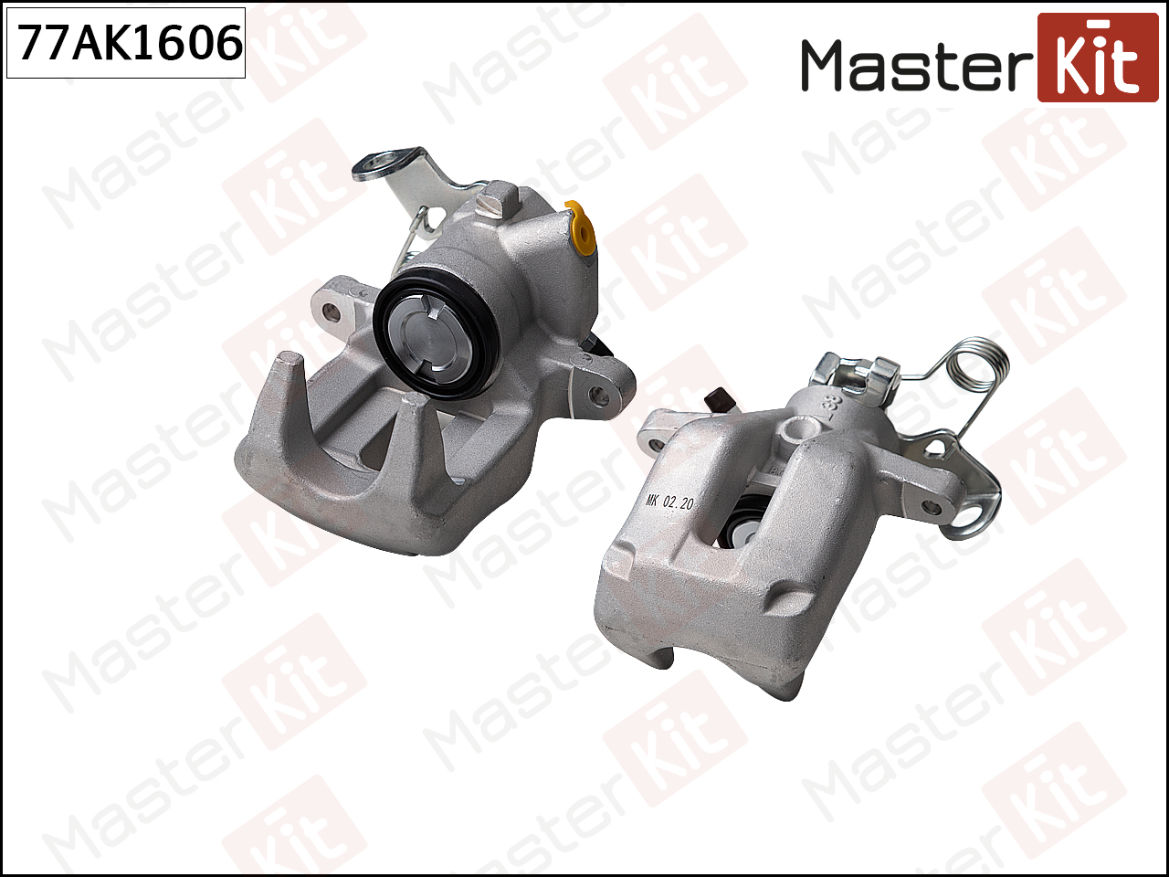 MASTERKIT - Суппорт тормозной зад.  лев. Citroen C5 III (RD_) 2008 -, Peugeot 407 (6D_) 2004 -