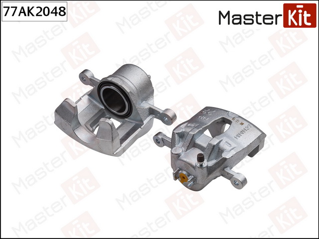 MASTERKIT - 77AK2048 Тормозной суппорт перед. прав. Kia RIO III седан (UB) 2010 -, Hyundai i20 (GB, IB) 2014 -