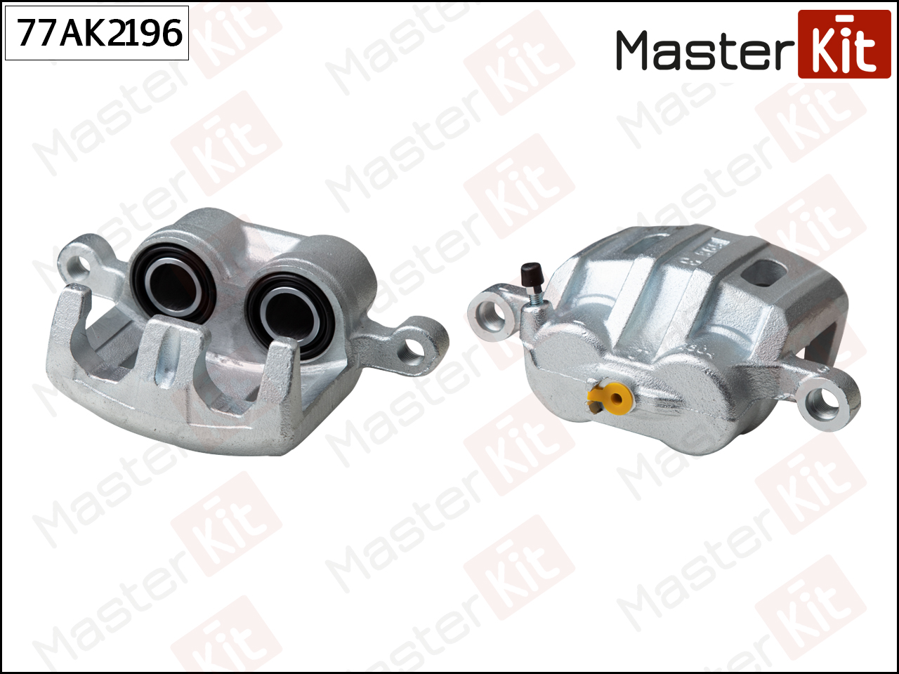 MASTERKIT - 77AK2196 Тормозной суппорт перед.  лев. Citroen C-CROSSER (EP_) 2007 -, Mitsubishi OUTLANDER I II II