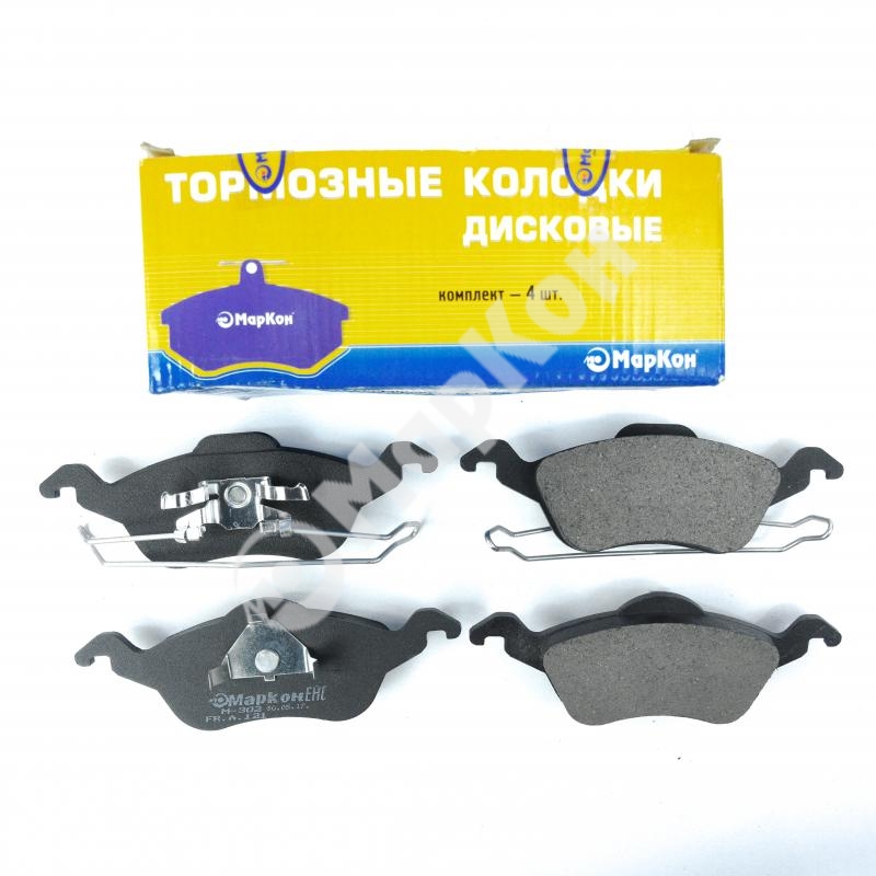 Маркон - Колодки тормозные дисковые к-т передние Ford Focus I (99-04 г.в.)