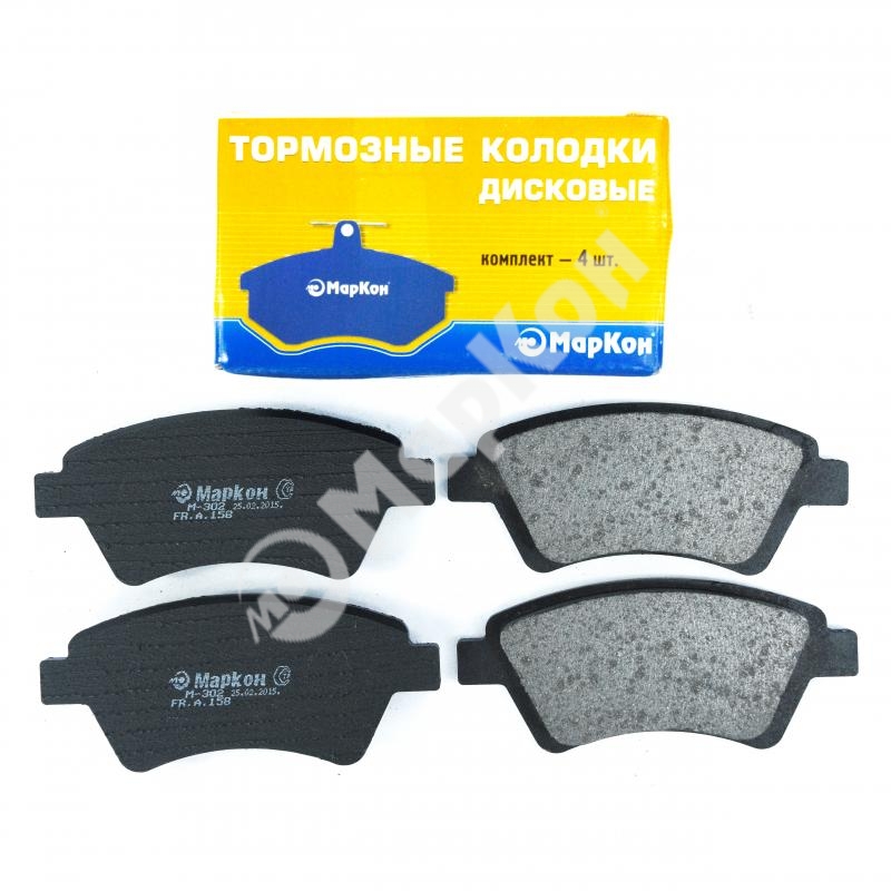 Маркон - Колодки тормозные дисковые к-т Renault Megan II