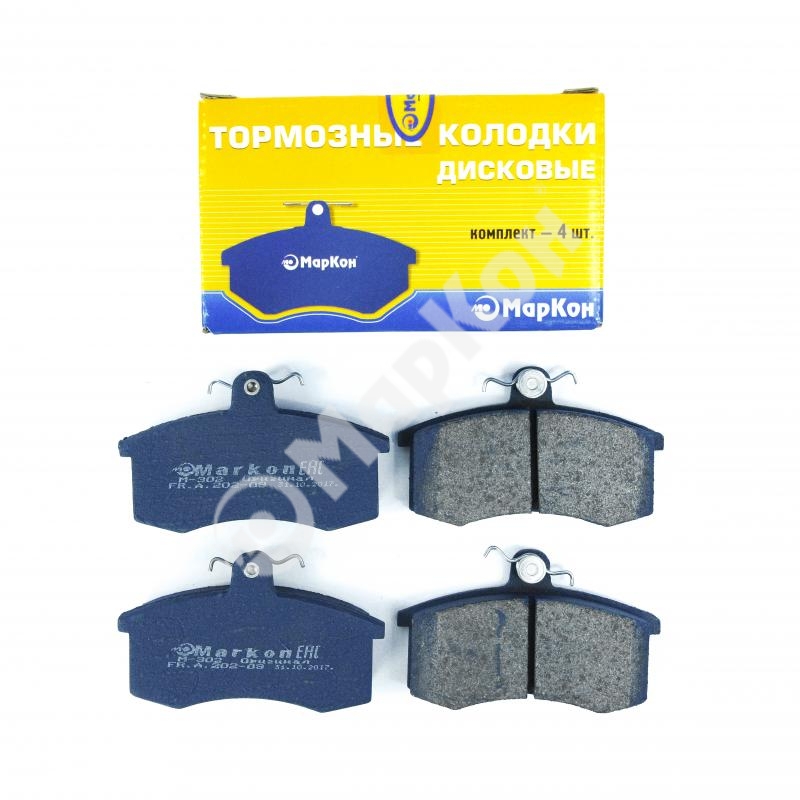 Маркон - Колодки тормозные дисковые к-т ВАЗ 2110-2112 (ОРИГИНАЛ)