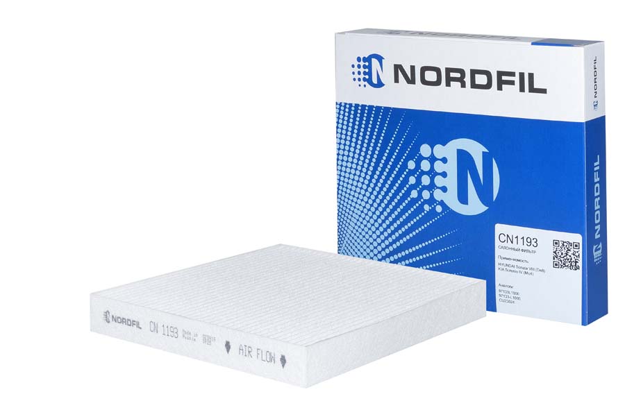 NORDFIL - Фильтр салона Hyundai Elantra VII, Santa Fe IV, Sonata VIII (DN8), Staria (US4), Tucson III (NX4E), Kia Sorento IV (MQ4)