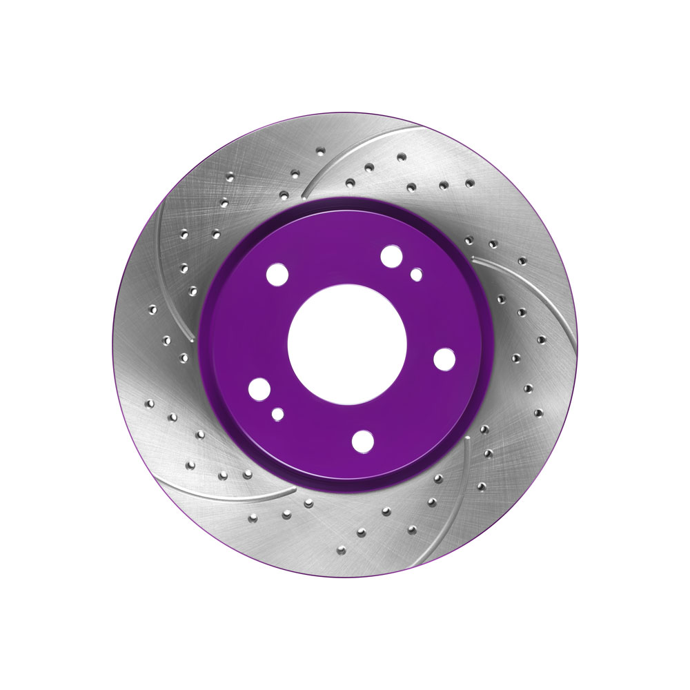 NiBK - Диск тормозной (цена за 1 шт) перфорированный/слотированный передн. MITSUBISHI LANCER 1.6 2003 - 200