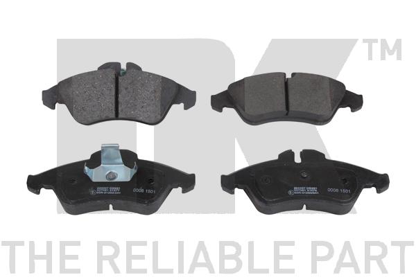 NK - Колодки тормозные дисковые Mercedes, VW 95-06