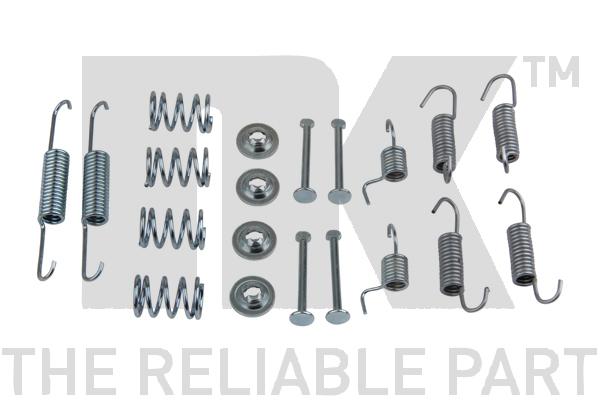 NK - Комплект монтажный торм. колодок Chevrolet Lacetti, Nubira, Daewoo 05-