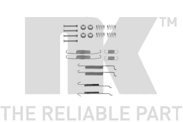 NK - Комплект монтажный торм. колодок Audi/Seat/Skoda/VW