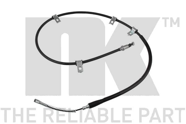 NK - Трос тормозной Daewoo Lanos 97-