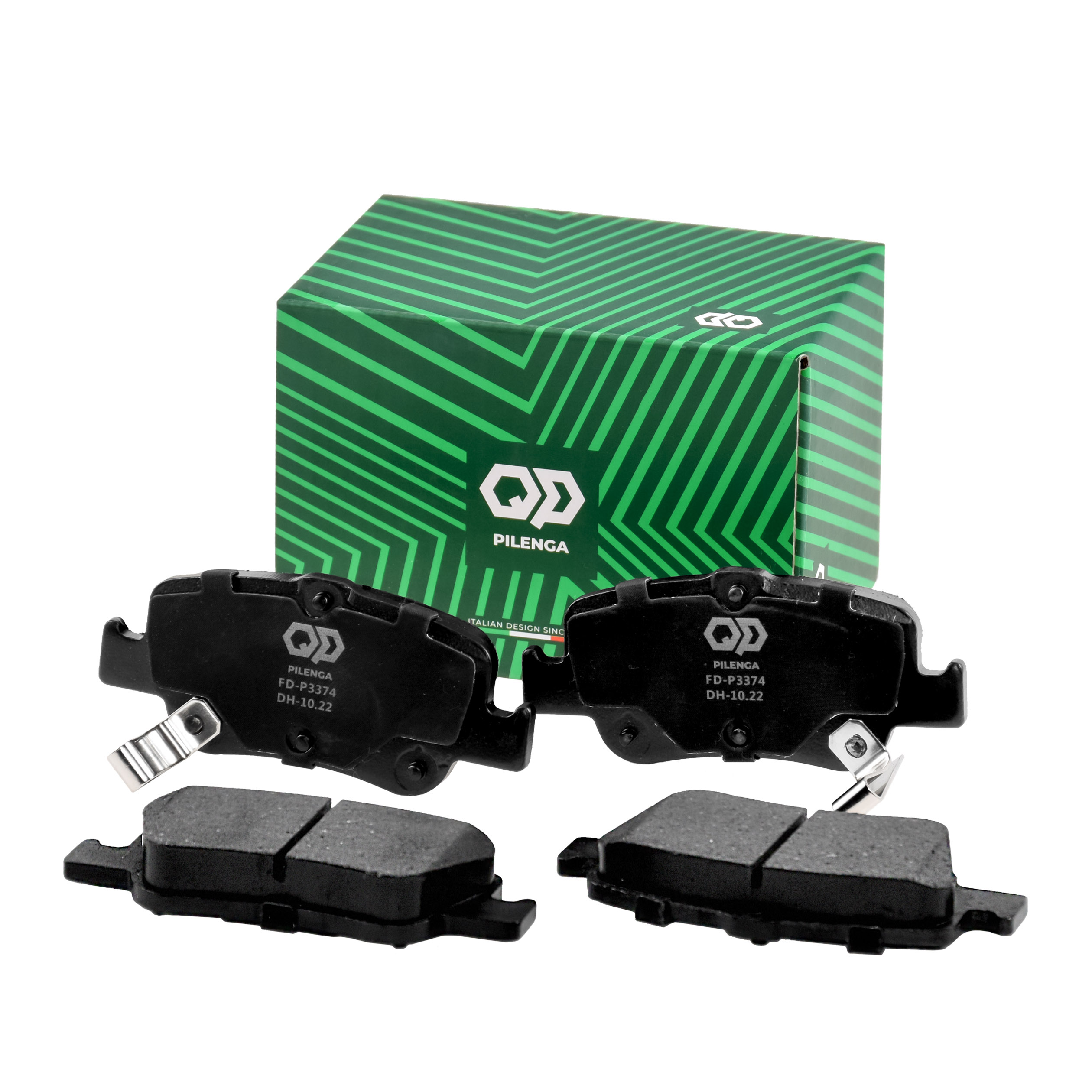 PILENGA - PILENGA Колодки тормозные дисковые задние TOYOTA