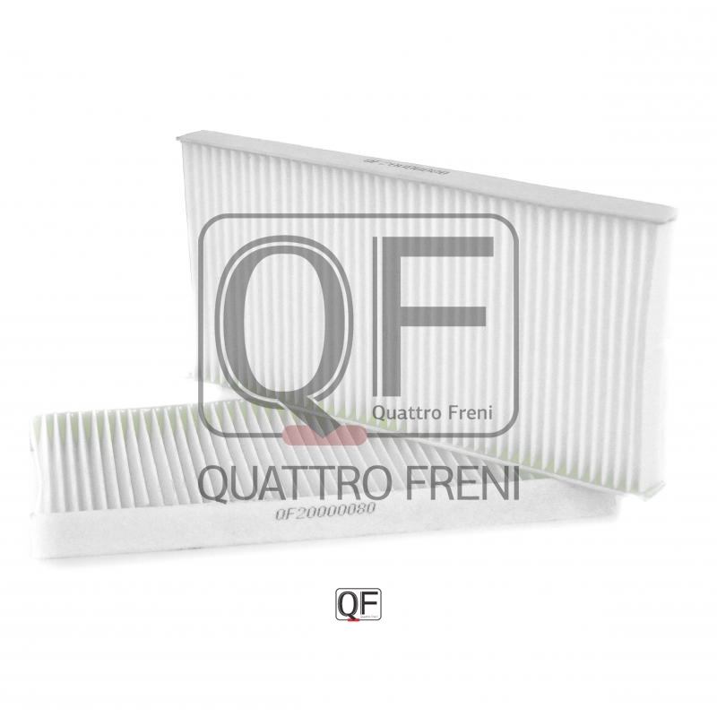 QUATTRO FRENI - Фильтр салона комплект 2 шт.