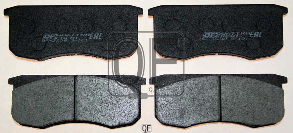 QUATTRO FRENI - Колодки тормозные дисковые передние к-т УАЗ 3160-3163, «Hunter», «Patriot»