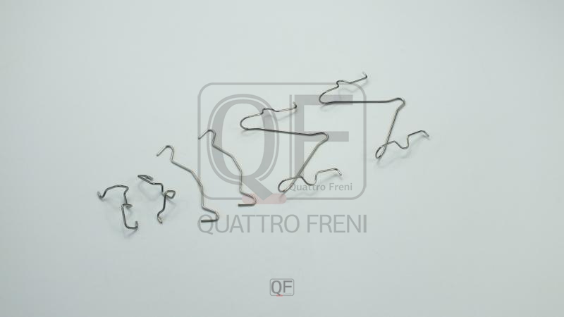 QUATTRO FRENI - Комплект монтажных пружин тормозных колодок rr