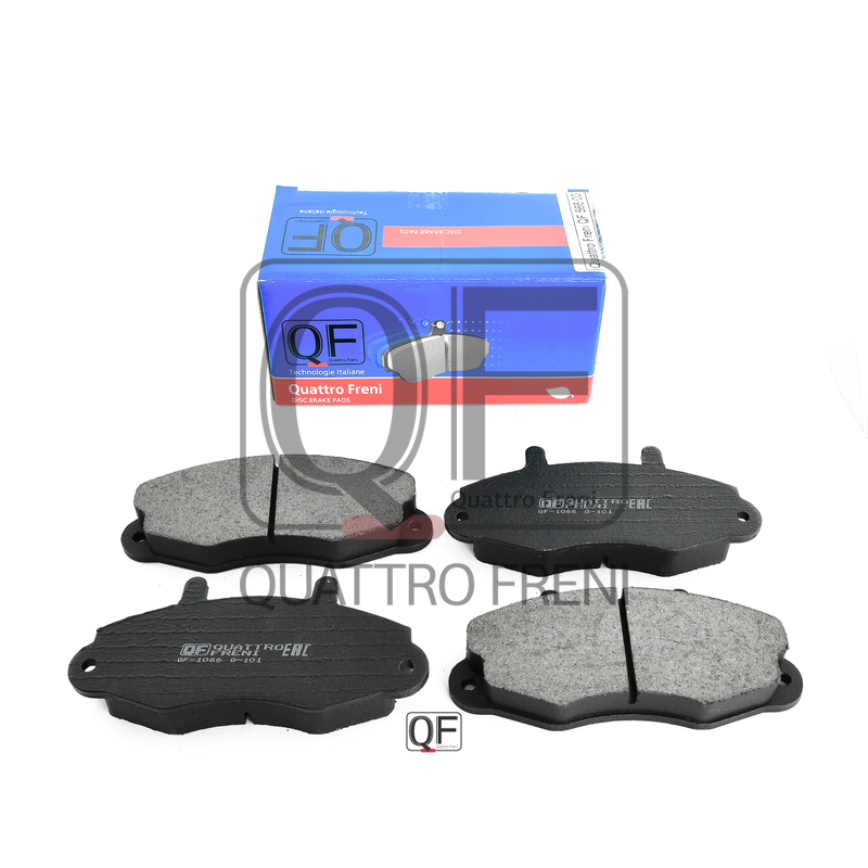 QUATTRO FRENI - Колодки тормозные дисковые к-т