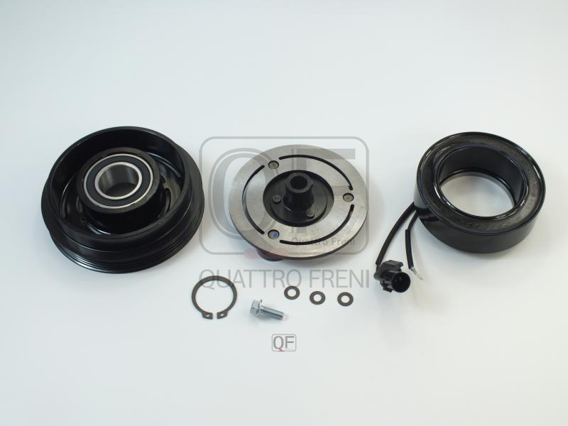 QUATTRO FRENI - Муфта компрессора кондиционера в сборе