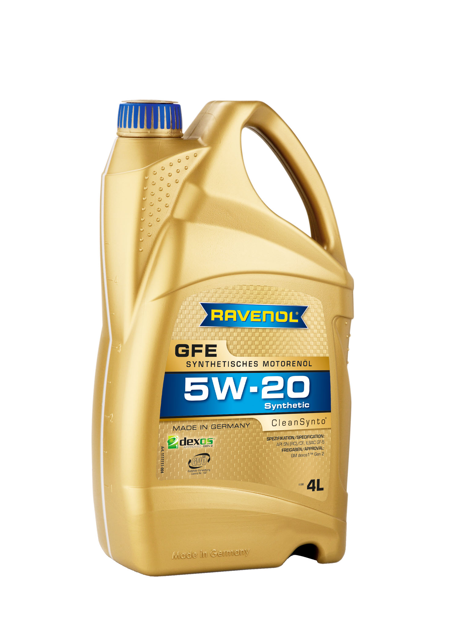 RAVENOL - Масло моторное GFE SAE 5W-20 (4л)