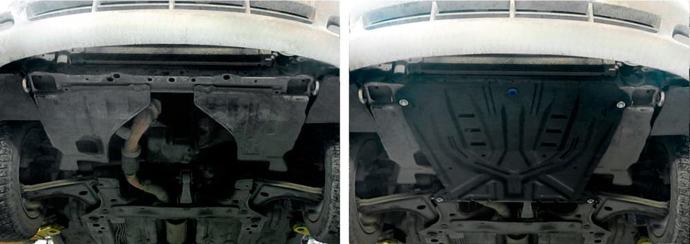 RIVAL - (Rival) Защита картера и КПП Chevrolet Lacetti (Сталь)