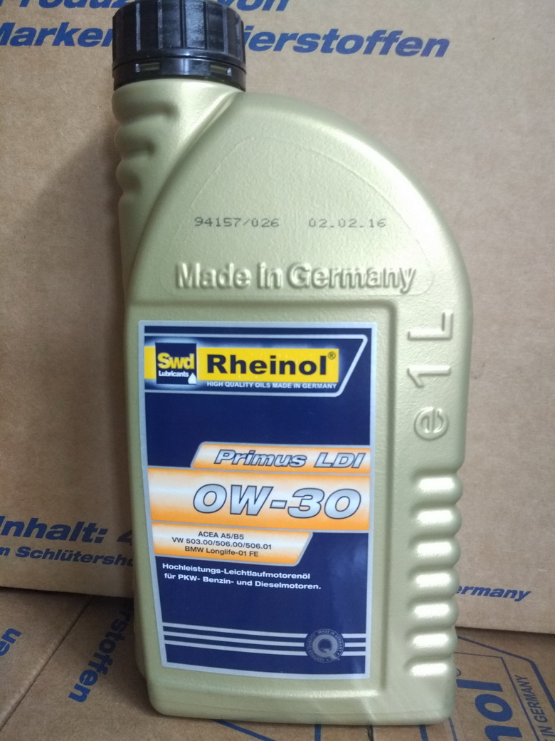 Rheinol - Заменен на xrl-30172,180 Primus LDI 0w30 син. (1L)
